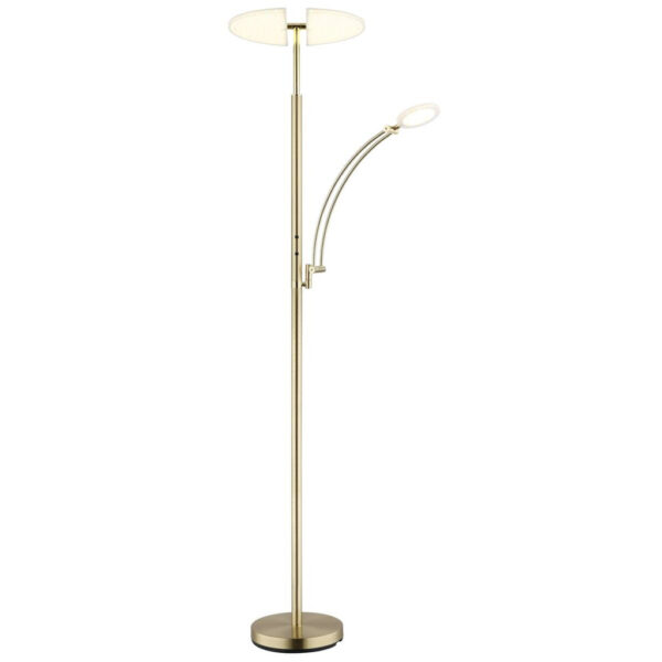 GLOBO Stehlampe
messing Acryl Metall B/H/T: ca. 40,5x183x80 cm 1 Brennstellen