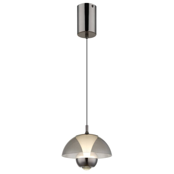 GLOBO LED-Pendelleuchte
Rauch schwarz Metall Kunststoff H/D: ca. 200x18 cm 1 Brennstellen