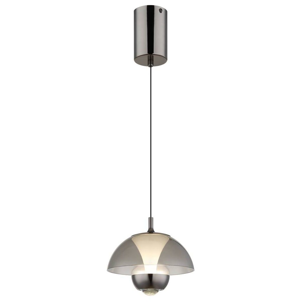 GLOBO LED-Pendelleuchte
Rauch schwarz Metall Kunststoff H/D: ca. 200×18 cm 1 Brennstellen