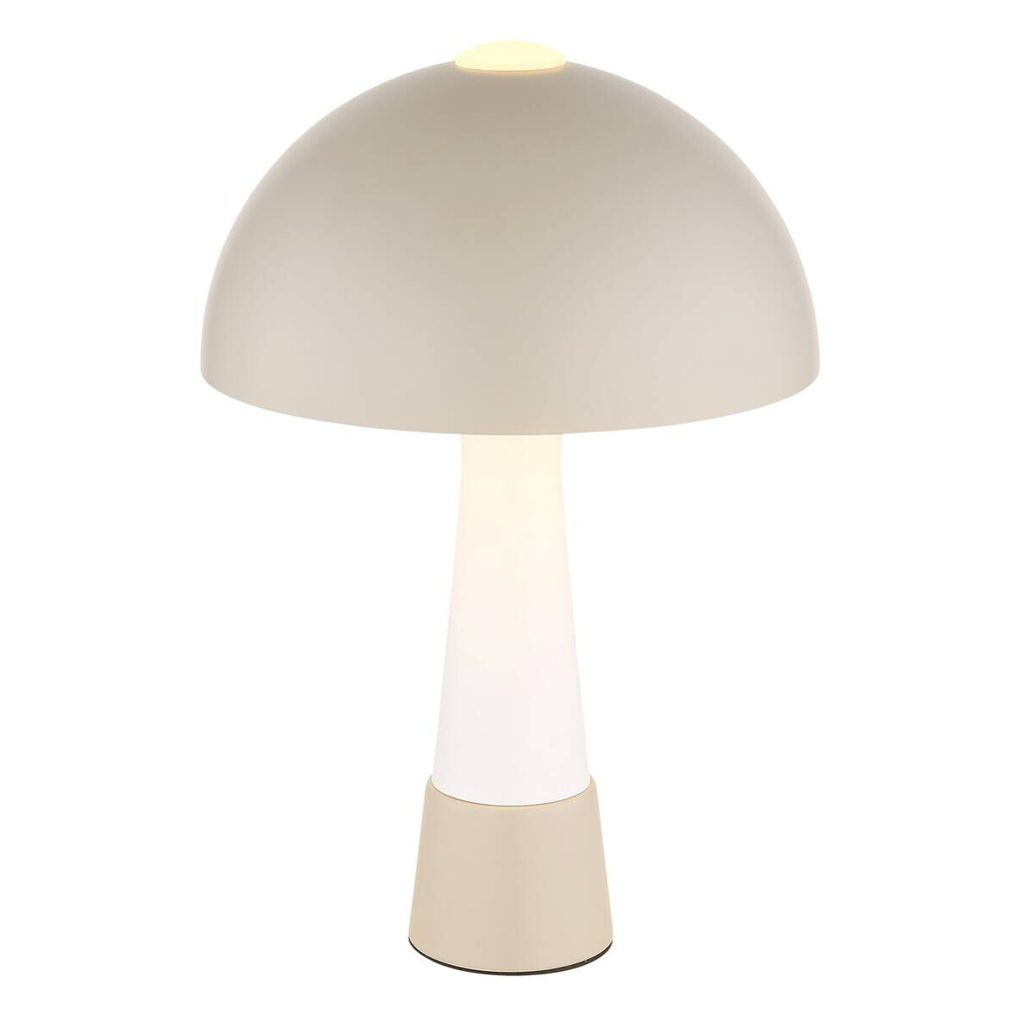 GLOBO Tischleuchte
sand Metall H/D: ca. 36,5×25 cm E27 1 Brennstellen
