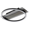 GLOBO Deckenventilator schwarz Edelstahl Metall Kunststoff B/H/L: ca. 8x38x32 cm