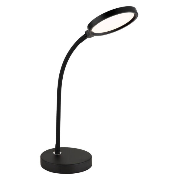 GLOBO LED-Tischleuchte
schwarz Kunststoff Metall B/H/T: ca. 15x28x43 cm 1 Brennstellen