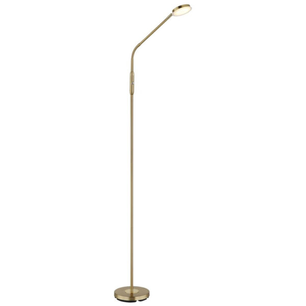 9007371580170 GLOBO Stehlampe
messing Metall B/H/L: ca. 20x173x52 cm 1 Brennstellen