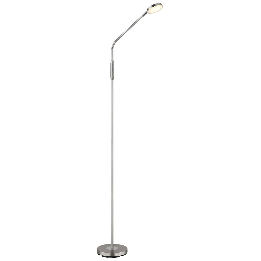GLOBO Stehlampe
nickel matt Metall B/H/L: ca. 20x173x52 cm 1 Brennstellen