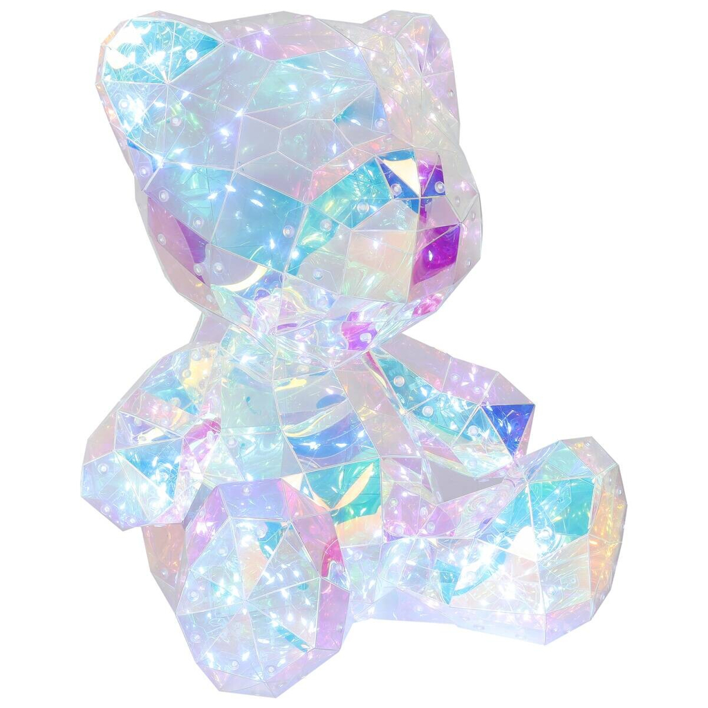 Nolo LED-Dekoleuchte Bear
transparent Kunststoff B/H/L: ca. 32x40x29 cm