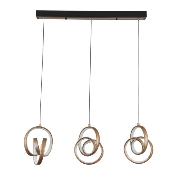 9120130895732 Nolo LED-Pendelleuchte Tamara
Cappuccino B/H/L: ca. 75x18x120 cm