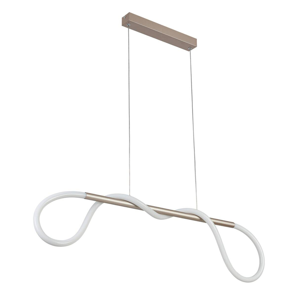 Nolo LED-Pendelleuchte Tube
champagner B/H: ca. 80×120 cm
