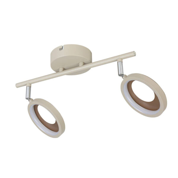 NOLO LED-Spot 2-flg. Barista B/H/L: ca. 19x12x35 cm 2 Brennstellen
