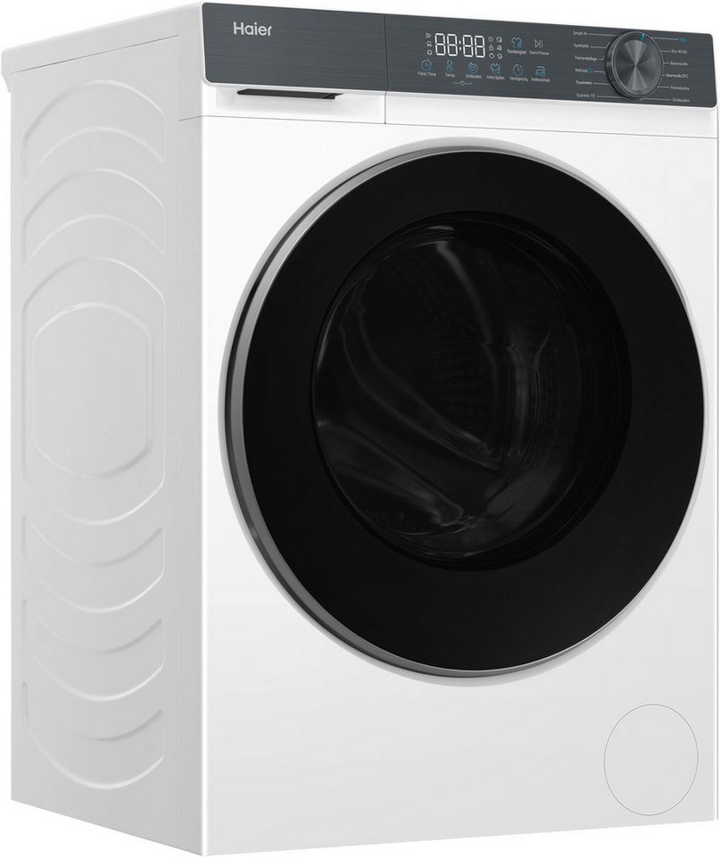 Haier Waschtrockner G3 Serie HWD80-BP14637T, 8 kg, 5 kg, 1400 U/min, Smart AI Automatikprogramm