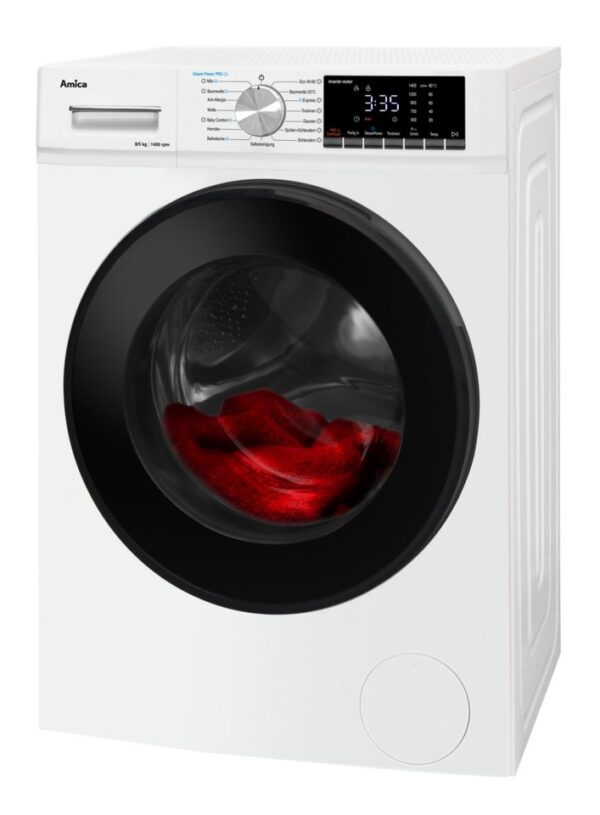 Amica Waschtrockner WAT 404 600, 8 kg, 8 kg, 1400 U/min, Waschen & Trocknen in einem – maximaler Komfort