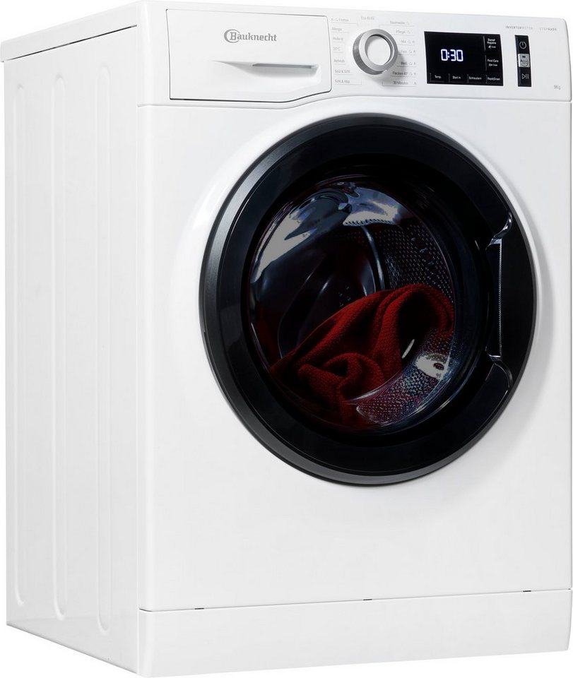 BAUKNECHT Waschmaschine Super Eco 9464 A, 9 kg, 1400 U/min, 4 Jahre Herstellergarantie