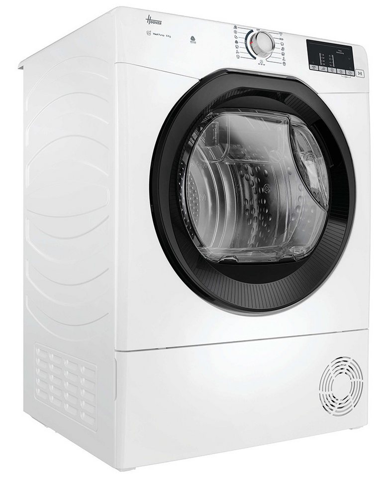 Hoover Wärmepumpentrockner HR EH8N2DBE-S, WiFi + Bluetooth, Woolmark, AquaVision, Startzeitvorwahl
