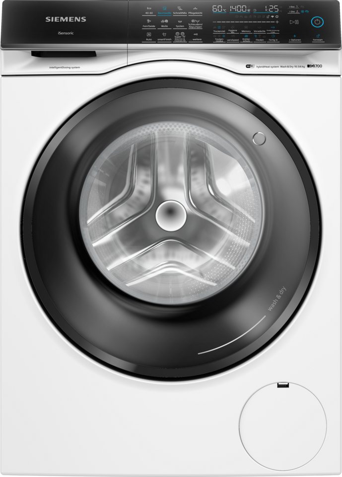 SIEMENS Waschtrockner iQ700 WN54C2A40, 10,5 kg, 6 kg, 1400 U/min
