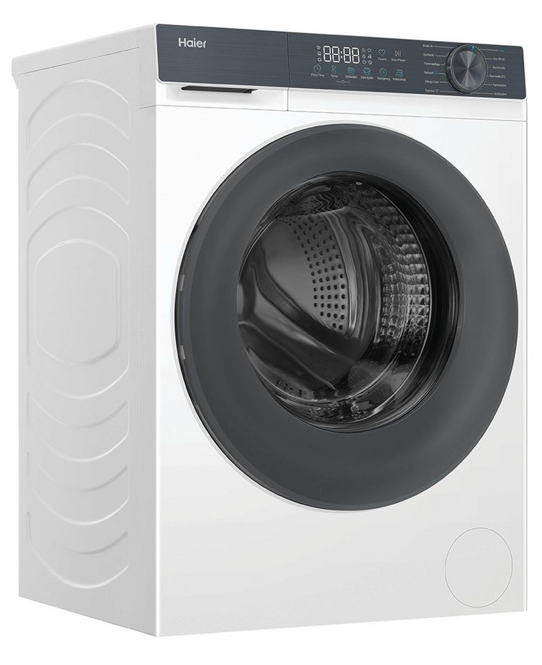 Haier Waschmaschine G3 Serie HW100-BP1433637, 10 kg, 1400 U/min, AI Power BLDC Motor, XL Schontrommel, Knitterschutz