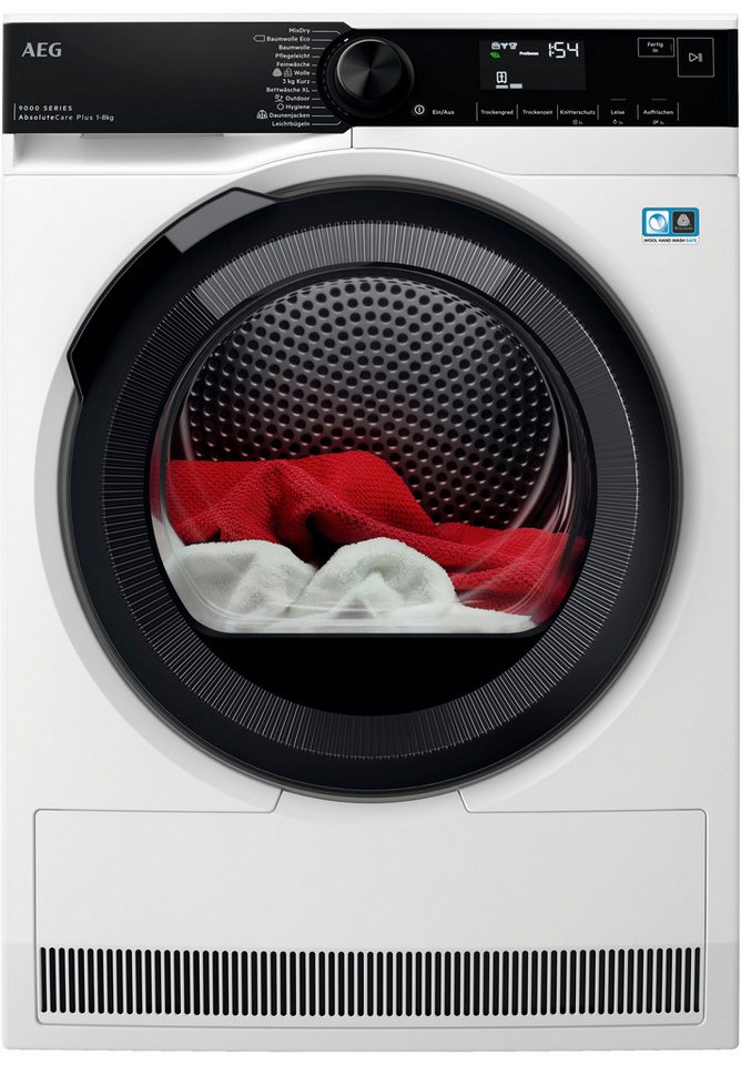 AEG Wärmepumpentrockner 9000 AbsoluteCare® Plus TR9T75680, 3D-Scan: Daunenjacken so flauschig und warm wie am ersten Tag