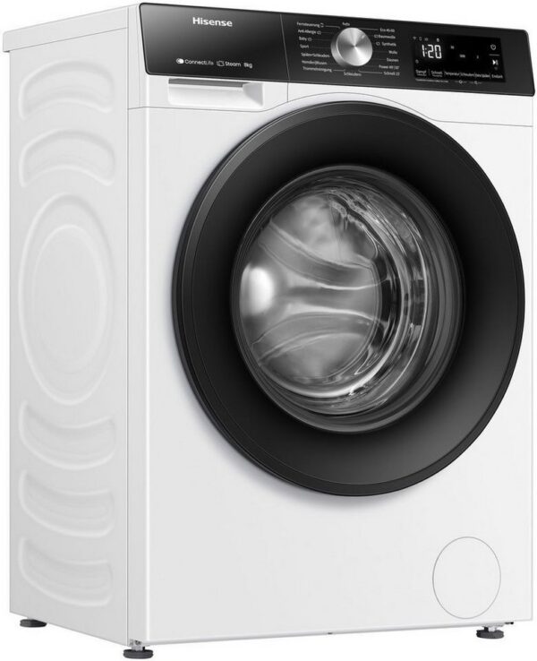 Hisense Waschmaschine 3S Serie WF3S8043BW3, 8 kg, 1400 U/min, Wifi-ConnectLife Hisense Waschmaschine 3S Serie WF3S8043BW3, 8 kg, 1400 U/min, Wifi-ConnectLife