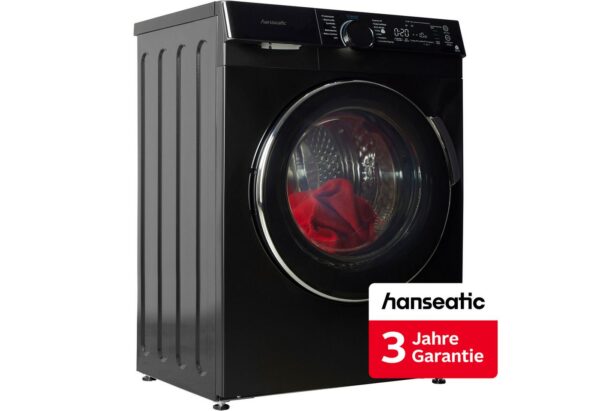 Hanseatic Waschmaschine HWMK814A1BI, 8 kg, 1400 U/min, inkl. 3 Jahre Herstellergarantie