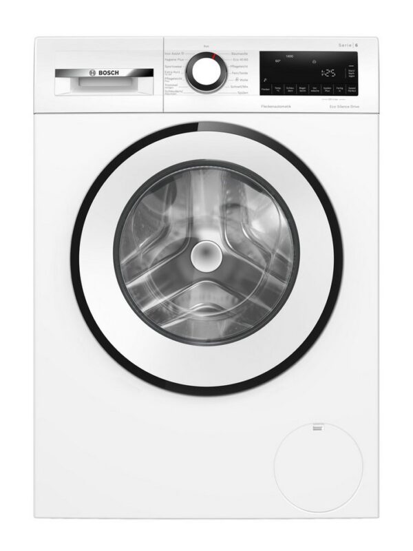 BOSCH Waschmaschine Serie 6 WGG244ZV0, 9 kg, 1400 U/min, Knitter-Programm Iron Assist, Speed Perfect, Nachlegefunktion