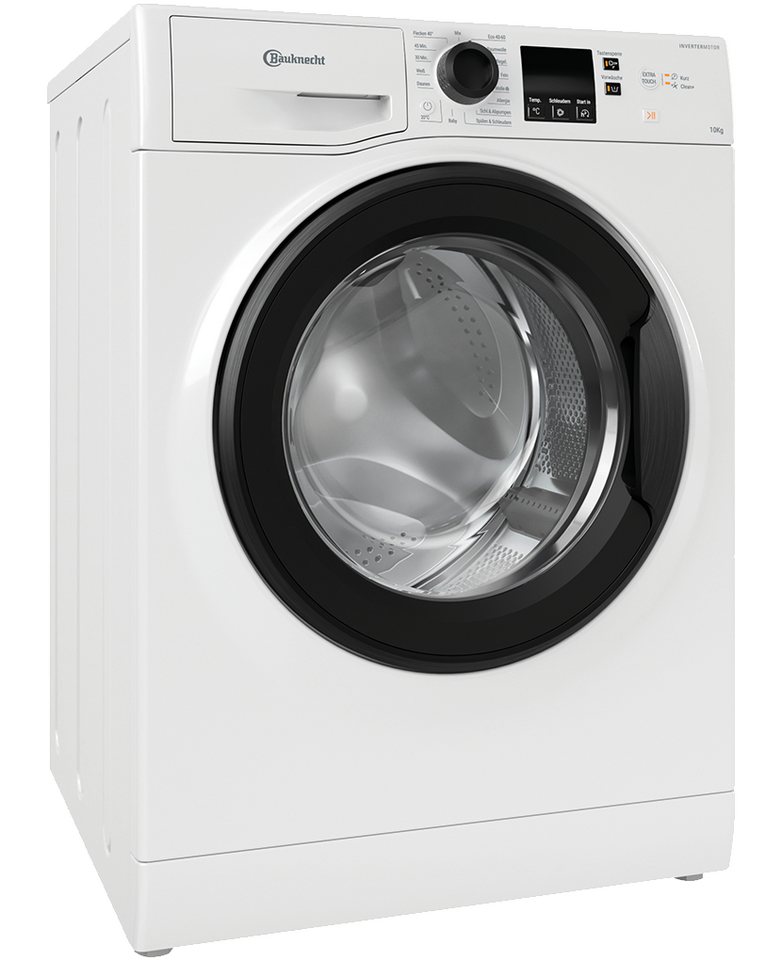 Bauknecht Waschmaschine W10 W6400 A, 10 kg, 1400 U/min, AutoClean, Mehrfachwasserschutz+, Inverter-Motor