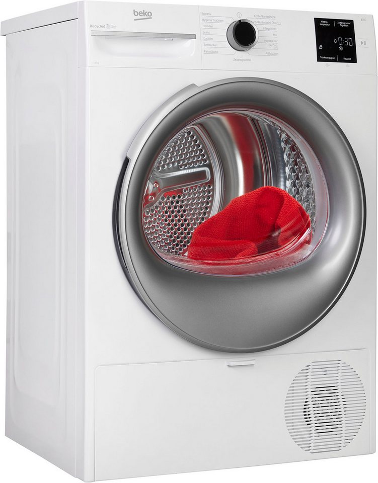 BEKO Wärmepumpentrockner BM3T38210W1, mit Wärmepumpentechnologie