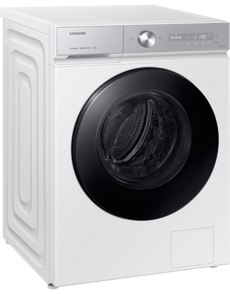 Samsung Waschmaschine WW8400D WW90DB8U95GH, 9 kg, 1400 U/min, Quick Drive™ Option – Volle Waschleistung. Halbe Zeit