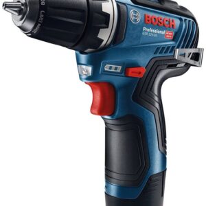 Bosch Professional Akku-Bohrschrauber GSR 12V-35, max. 1750 U/min, (Set), inkl. 2 Akkus, Ladegerät und Koffer