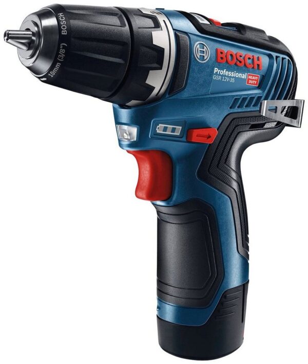 Bosch Professional Akku-Bohrschrauber GSR 12V-35, max. 1750 U/min, (Set), inkl. 2 Akkus, Ladegerät und Koffer Bosch Professional Akku-Bohrschrauber GSR 12V-35, max. 1750 U/min, (Set), inkl. 2 Akkus, Ladegerät und Koffer