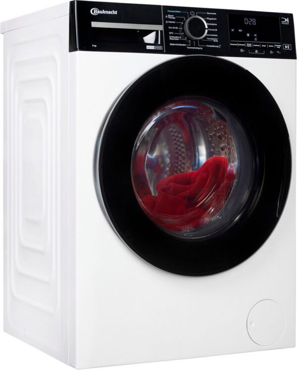 BAUKNECHT Waschmaschine B WM 9A12 BC, 9 kg, 1400 U/min, Adaptive Wash – Intelligente Anpassung für perfekte Waschergebnisse BAUKNECHT Waschmaschine B WM 9A12 BC, 9 kg, 1400 U/min, Adaptive Wash – Intelligente Anpassung für perfekte Waschergebnisse