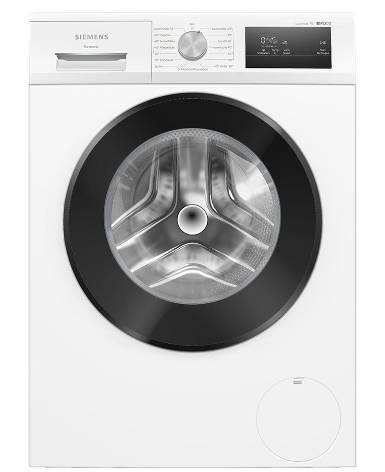 Siemens Waschmaschine iQ300 WM14N002, 8 kg, 1400 U/min, speedPack M: der Turbo für deine Waschprogramme