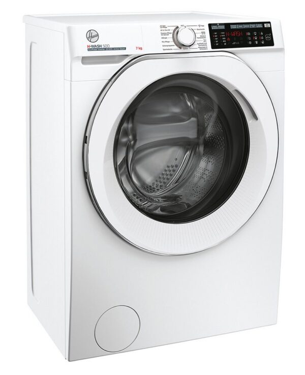 Hoover Waschmaschine HWQ4 47AMC/1-84, 7 kg, 1400 U/min, Wi-Fi & Bluetooth, Dampffunktion, Vorwäsche, 1400 U/min