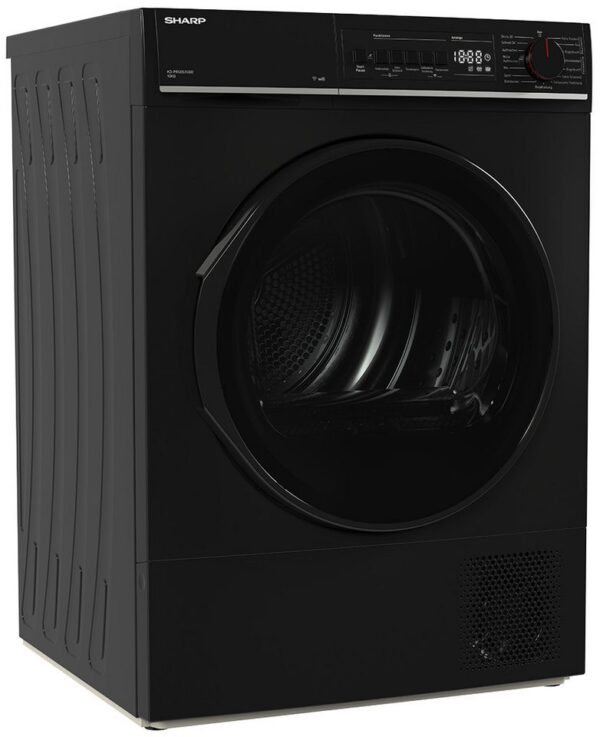 Sharp Wärmepumpentrockner KD-PRO0S7GBD-DE, WiFi, BubbleDrum, Trommel-Innenbeleuchtung, Zwei-Wege-Schleudern Sharp Wärmepumpentrockner KD-PRO0S7GBD-DE, WiFi, BubbleDrum, Trommel-Innenbeleuchtung, Zwei-Wege-Schleudern