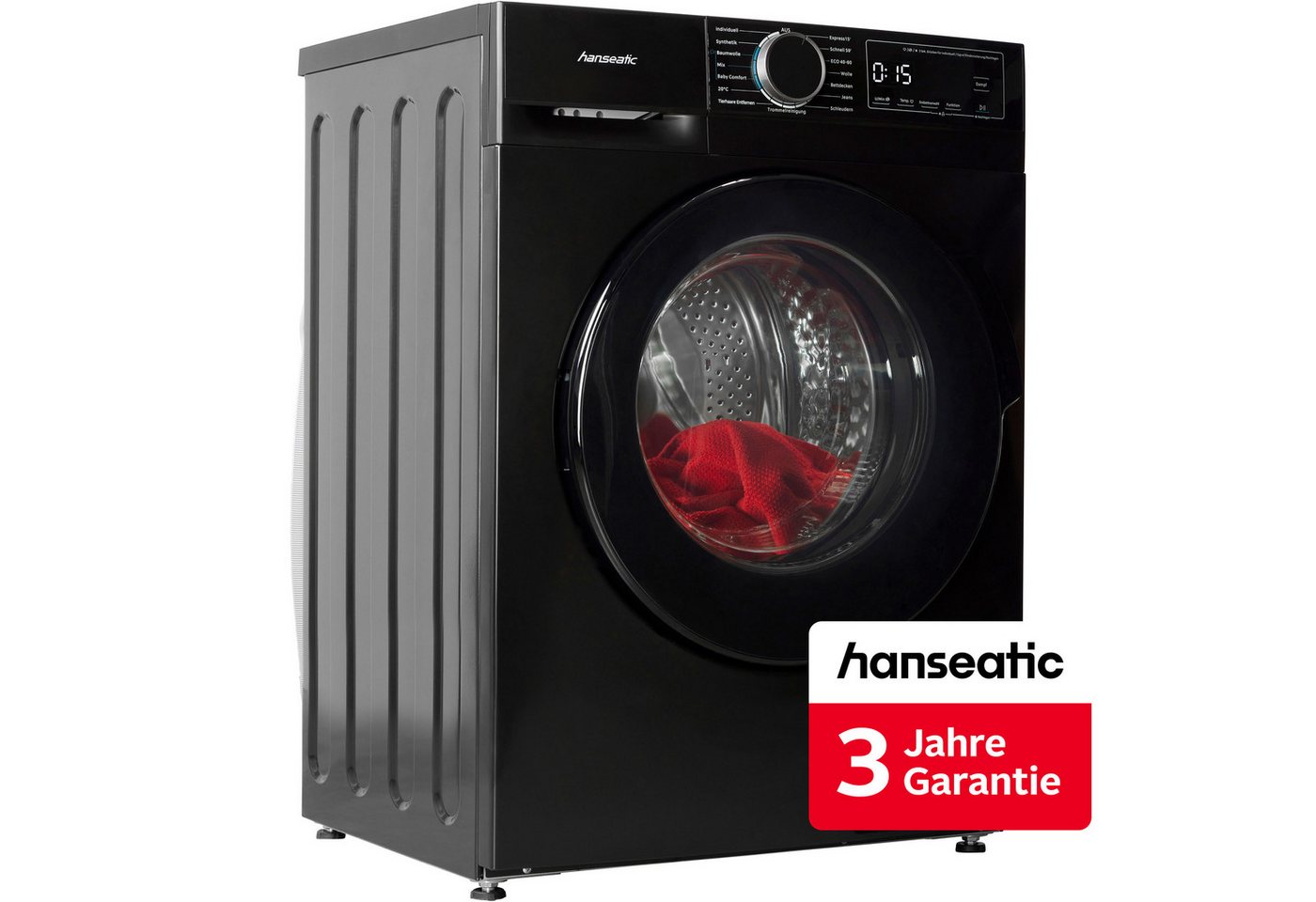 Hanseatic Waschmaschine HWMA714ABI, 7 kg, 1400 U/min, inkl. 3 Jahre Herstellergarantie