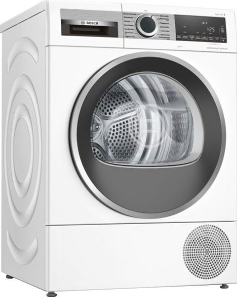 BOSCH Wärmepumpentrockner Serie 6 WQG235D00, Selbstreinigender Kondensator, Halbe Beladung, Reversierende Trommel