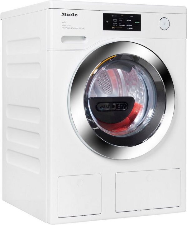 Miele Waschtrockner WTR860WPM PWash&TDos 8/5 kg, 8 kg, 5 kg, 1600 U/min, Automatische Waschmitteldosierung, 25 Jahre Motorgarantie