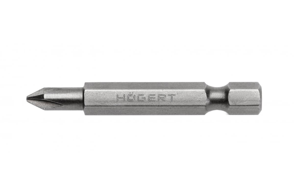 Högert Philips PH Bits 50 mm aus Stahl, PH2 – 5 Stück