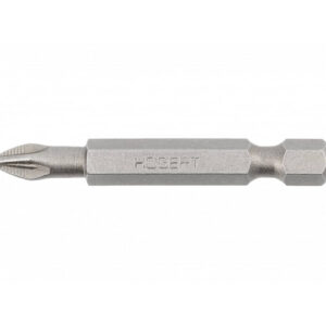 Högert Pozidriv PZ Bits 50 mm aus Stahl, PZ1 - 2 Stück
