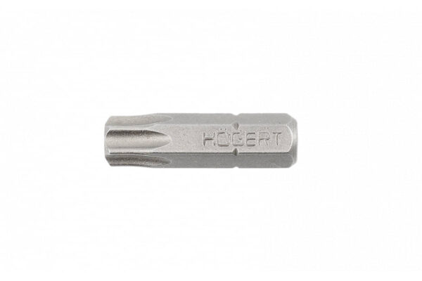 Högert Torx TX Bits 25 mm aus Stahl, T8 - 5 Stück Högert Torx TX Bits 25 mm aus Stahl – 5 Stück