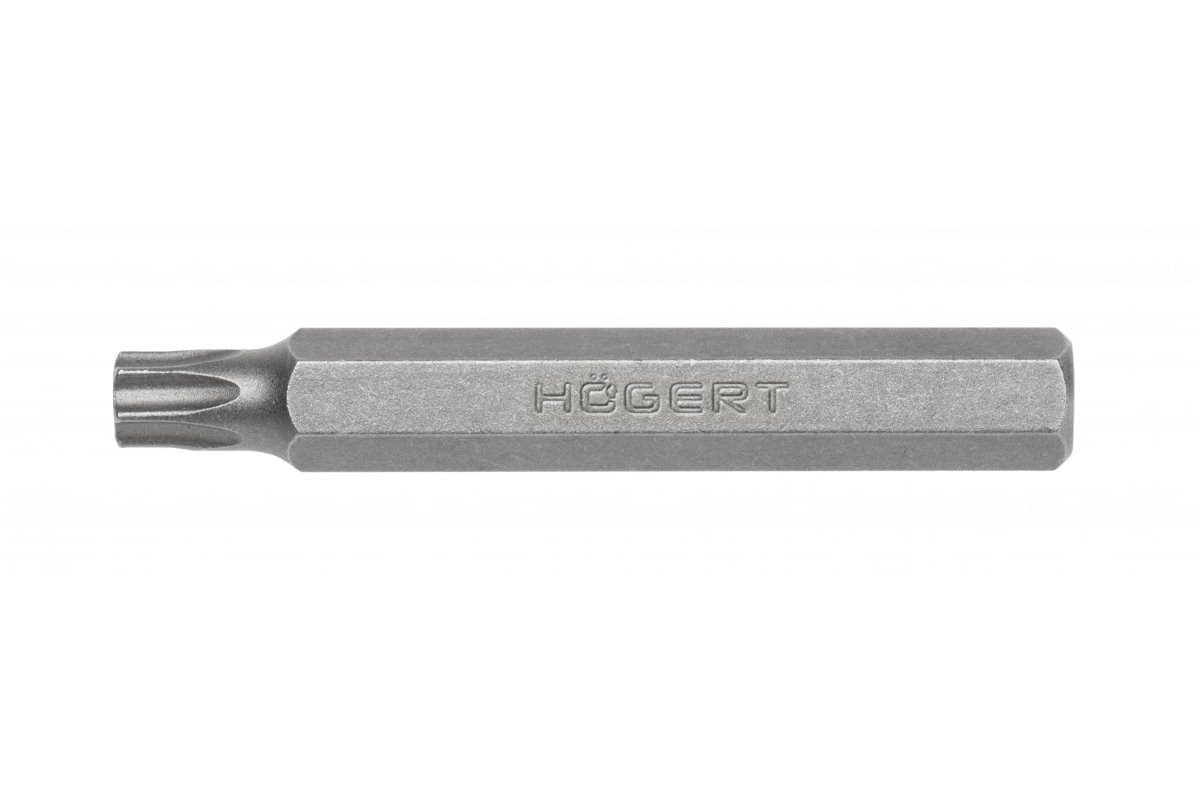 Högert Schraubendreher-Bit mit 10mm Sechskantschaft Torx Tx, Torx T27