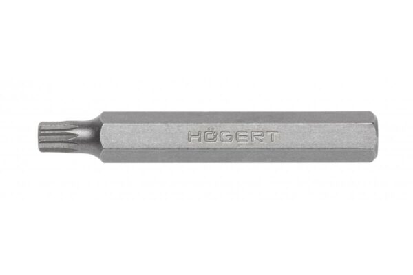 Högert Schraubendreher-Bit mit 10mm Sechskantschaft Spline M, Spline M5