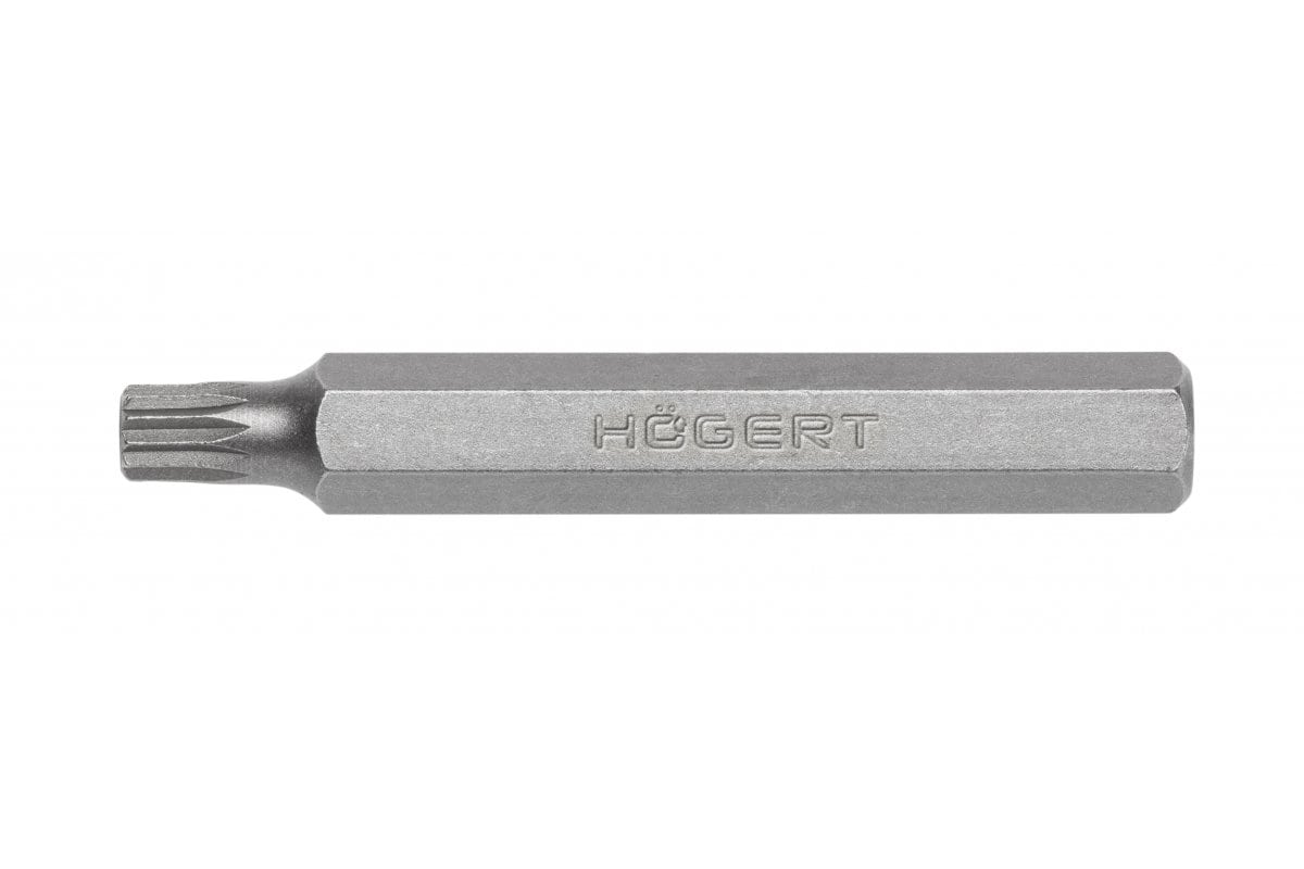 Högert Schraubendreher-Bit mit 10mm Sechskantschaft Spline M, Spline M10