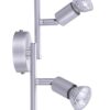 Sensation Spot 4-flg. Mundo silber Metall L: ca. 50 cm GU10 4 Brennstellen – Bild 2