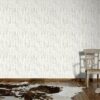 Vinyltapete Struktur braun B/L: ca. 53x1005 cm – Bild 3