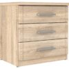 Nachtkonsole Eiche Sonoma Nachbildung B/H/T: ca. 45,2x47,6x34,1 cm – Bild 4