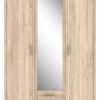 Kleiderschrank Eiche Sonoma Nachbildung B/H/T: ca. 139,2x200,8x59,6 cm – Bild 5