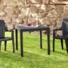 ProGarden Stapelsessel Eden anthrazit Kunststoff B/H/L: ca. 55x91x46 cm ProGarden Stapelsessel Eden anthrazit Kunststoff B/H/L: ca. 55x91x46 cm – Bild 2