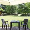 ProGarden Stapelsessel Eden anthrazit Kunststoff B/H/L: ca. 55x91x46 cm ProGarden Stapelsessel Eden anthrazit Kunststoff B/H/L: ca. 55x91x46 cm – Bild 5