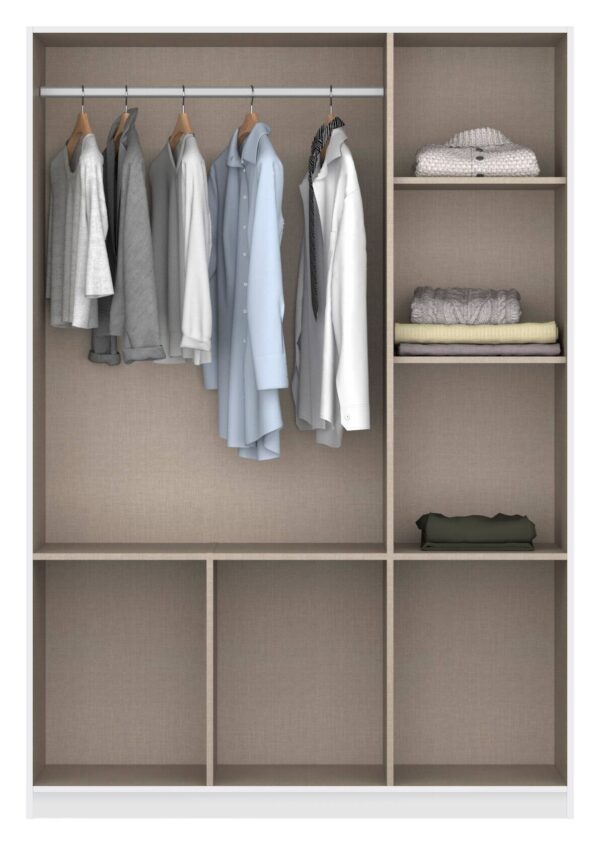 Kleiderschrank Celle B/H/T: ca. 136x197x54 cm – Bild 3