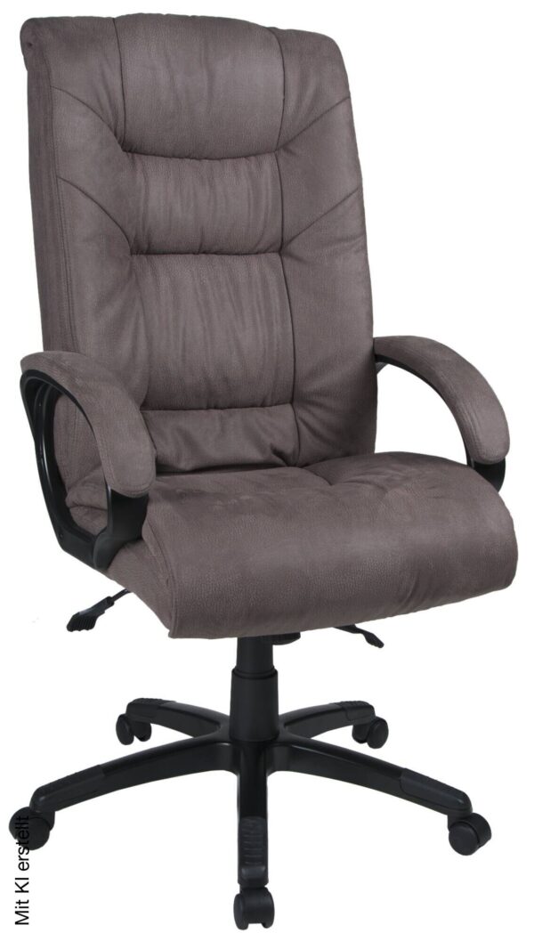 XXL-Chefsessel Leer braun – Bild 5