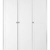 Kleiderschrank Landwood weiß B/H/T: ca. 120x200x51 cm – Bild 4