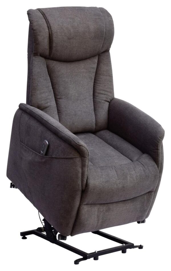 TV-Sessel Garda graubraun B/H/T: ca. 77x83x97 cm TV-Sessel Garda graubraun B/H/T: ca. 77x83x97 cm – Bild 2